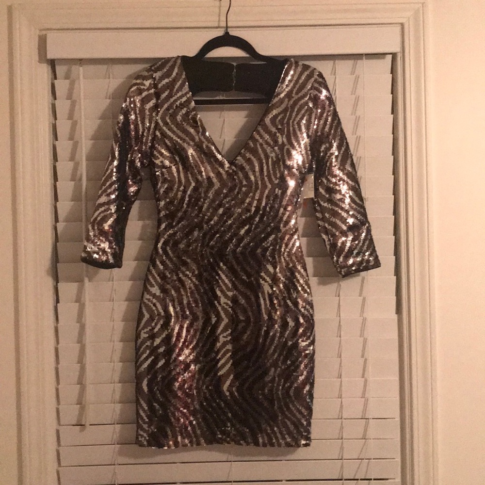 Sequin Cocktail Dress